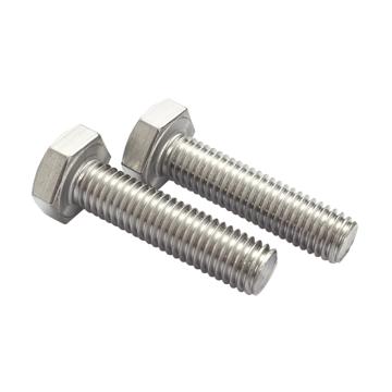 奧峰 DIN933全牙外六角螺栓，M6-1.0X10，不銹鋼316，強(qiáng)度A4-70